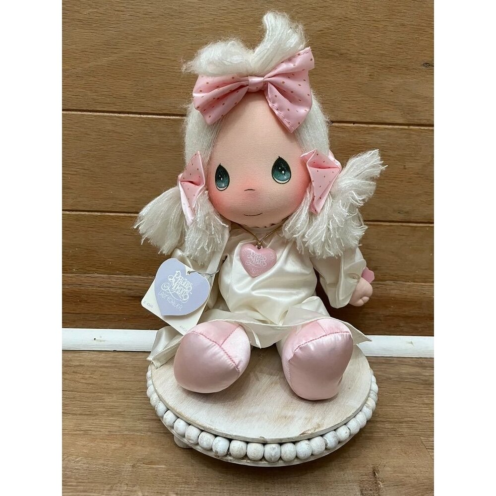 VHTF NWT  Vintage Precious Moments ANGIE Doll by APPLAUSE 1980's